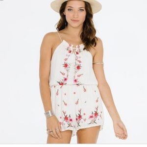 Revolve RAGA Floral Romper